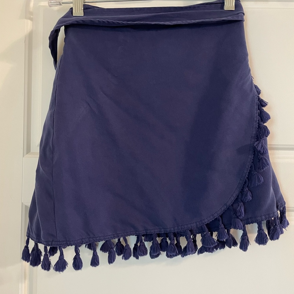 Lulus Navy Blue Mini Skirt